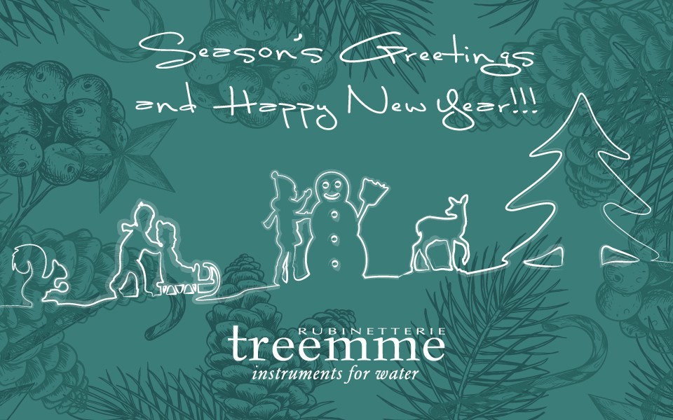 Rubinetterie Treemme vous souhaite de joyeuses fêtes
