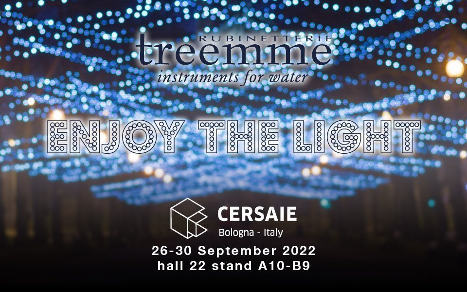 Rendez-vous avec le salon CERSAIE pour Rubinetterie Treemme