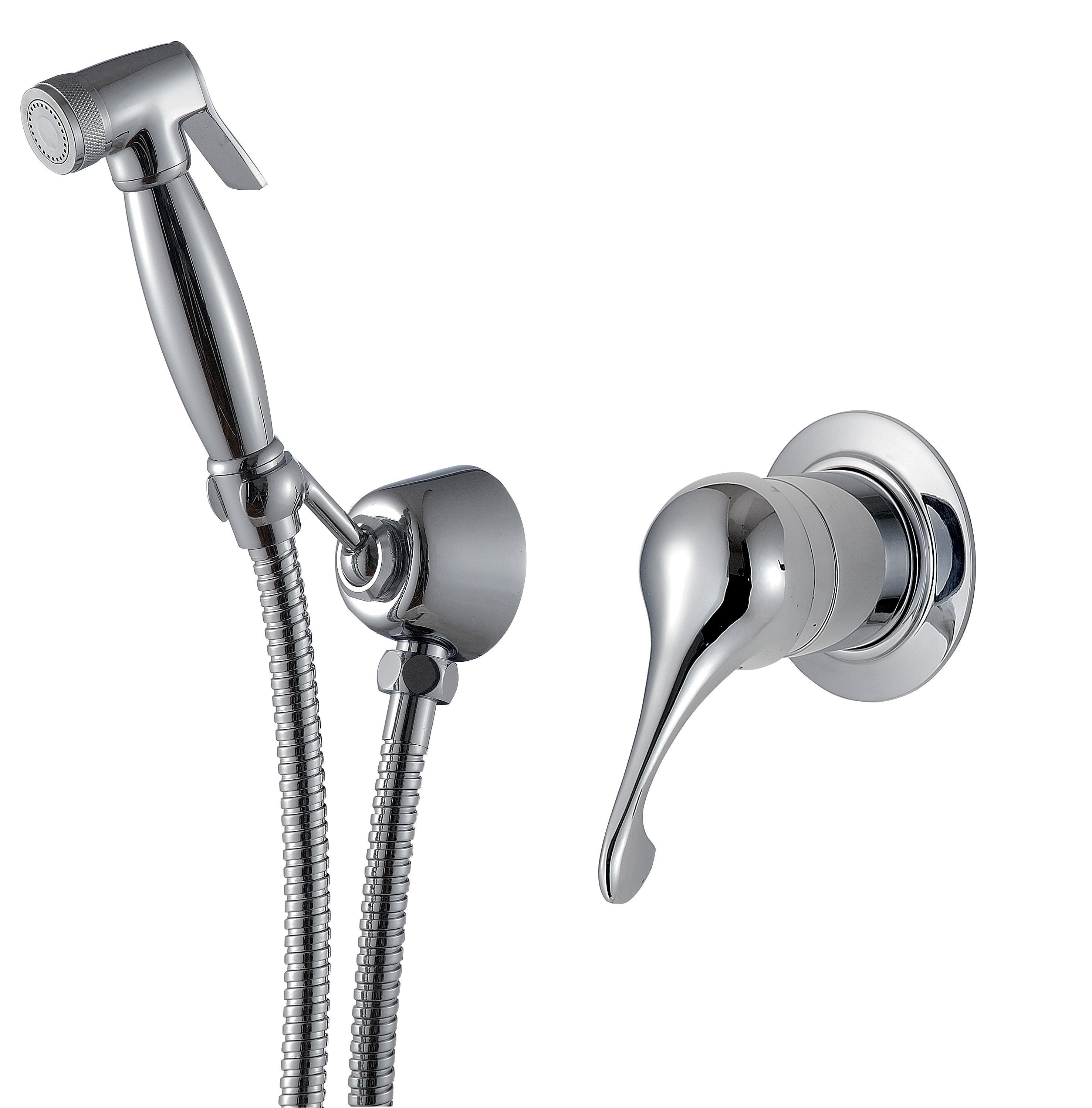 Rubinetto Bidet Con Doppio Getto - Doccia Manuale Per Pulizia WC, Cucina E Balcone - Foto 5